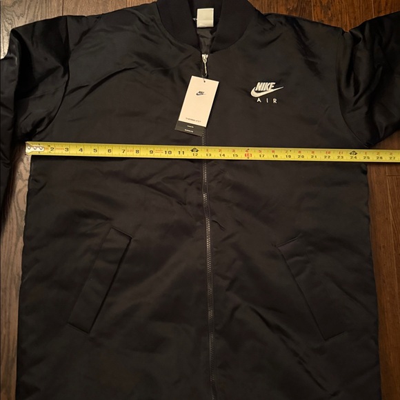 𝐍𝐈𝐊𝐄 Therma-Fit Long Bomber Jacket in Black Size Large - Picture 14 of 16